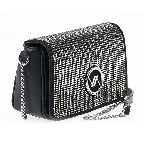 Verde Γυναικεία Τσάντα Ώμου 16-7124 Μαύρο